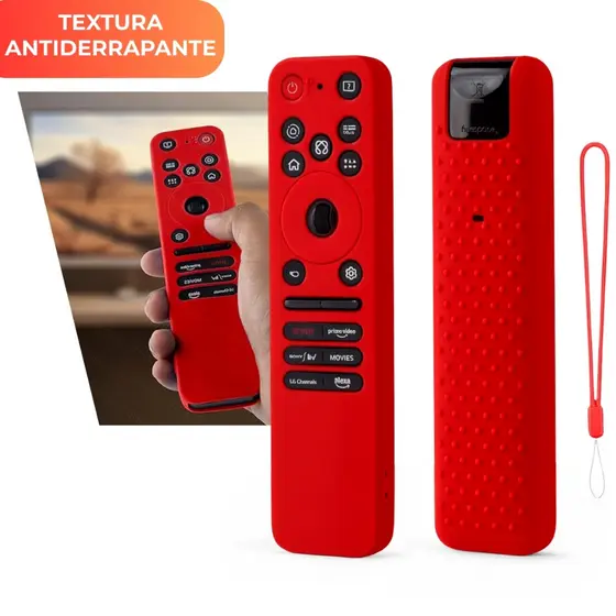 Capa Capinha De Silicone Para Controle Remoto Tv LG MR25G Smart Magic