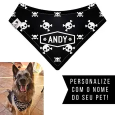 Bandana Pet Personalizada Sr. Dog - Estampa SC01
