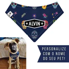 Bandana Pet Personalizada Sr. Dog - Estampa SM01