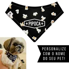 Bandana Pet Personalizada Sr. Dog - Estampa KP01