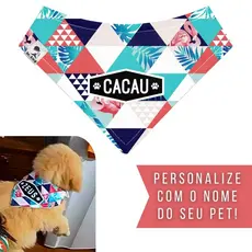Bandana Pet Personalizada Sr. Dog - Estampa TE01