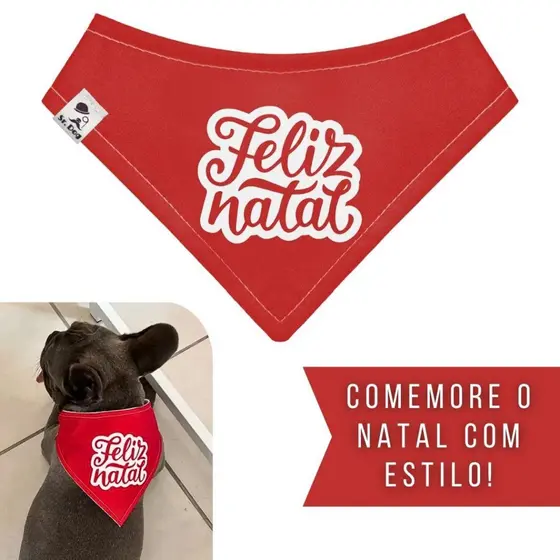 Bandana Pet Sr. Dog - Estampa DN01