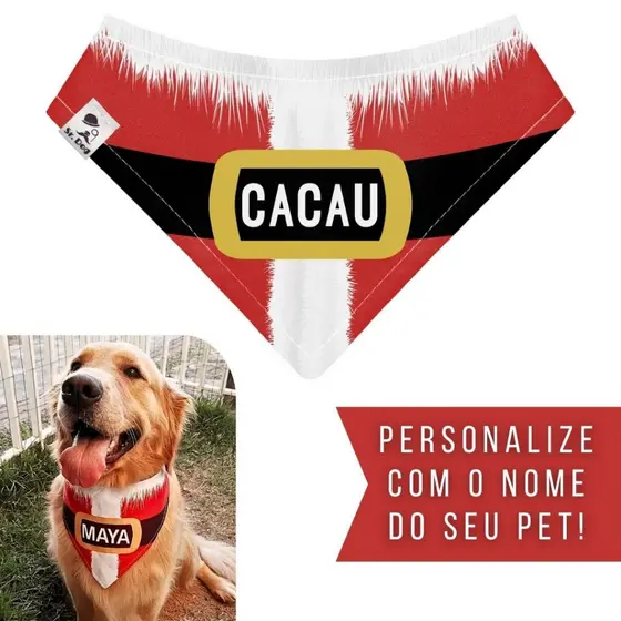 Bandana Pet Personalizada Sr. Dog - Estampa DN02