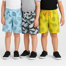 Bermuda infantil kit 3 peças sortidas em tactel ou (1)unitário, shorts menino.