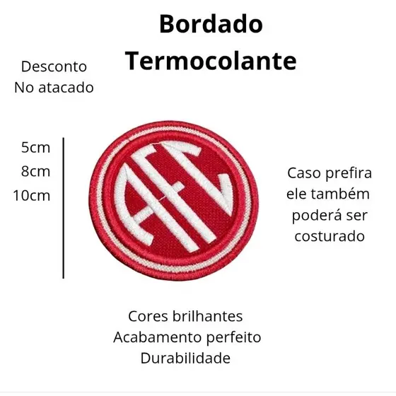 Patch Bordado Futebol América Termocolante