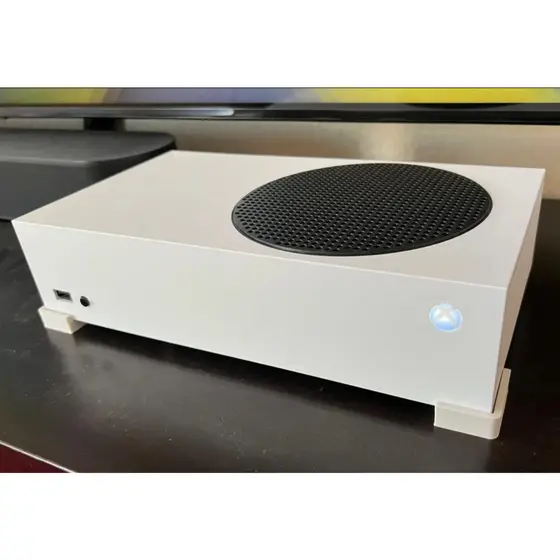 kit 4 Suporte Pezinho Console para Xbox One S - X e Série S - Apoio Horizontal