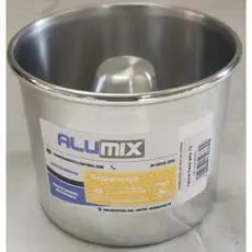 Forma Com Cano Alta 12 cm em Alumínio - Mini Bolo - Direto de Fábrica