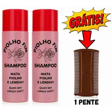 Shampoo Piolho Fim , 2 Unidades