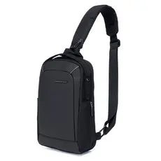 Bolsa Transversal Antifurto Shoulder Bag Resistente Espaçosa