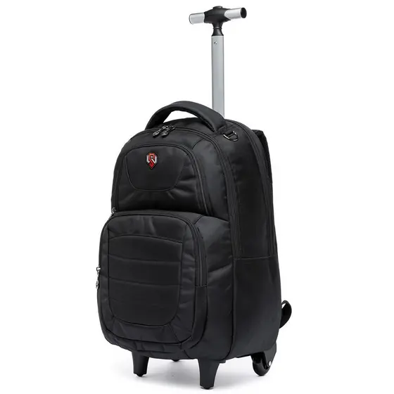 Mochila Swissport Rodinhas Reforçada Executiva Notebook