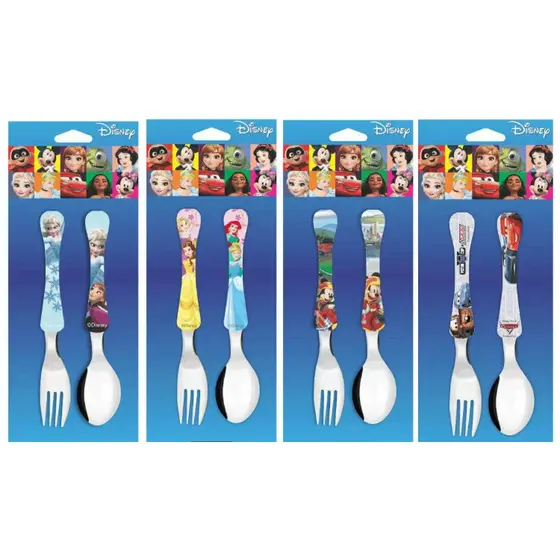 Talher infantil inox colher/garfo Disney sortido
