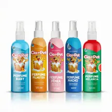 Perfume para Cães e Gatos Cia do Pet - 120ml