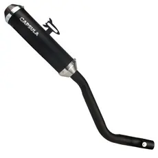 Escapamento Esportivo Para Bros Silencioso Roncado Com Db Killer125 150 E 160