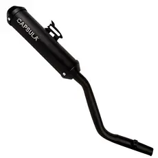Escapamento Esportivo Silencioso Bros 125 150 e 160 Nxr Com Db Killer 2003 a 2024 Honda Capsula