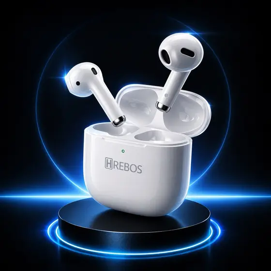 Fone Sem Fio Bluetooth Harmony Pod - Bateria 20H - Hrebos Premium