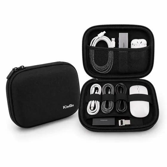 Bolsa Organizadora Premium para Cabos Fones Mouse SSD KinGo BT-540
