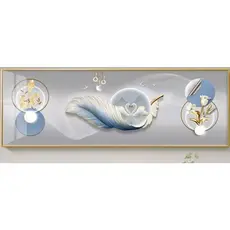 Tecido Para Quadro Arte Chinesa 20x60cm Canvas Premium Sem Moldura Oriental