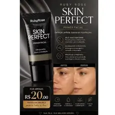 Primer Para Rosto Ruby Rose Studio Perfect Primer 25ml Hb-80866