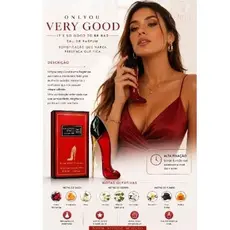 Perfume Feminino Only You Very Good Nº 602 Eau de Parfum 30ml – Fragrância Marcante e Sofisticada