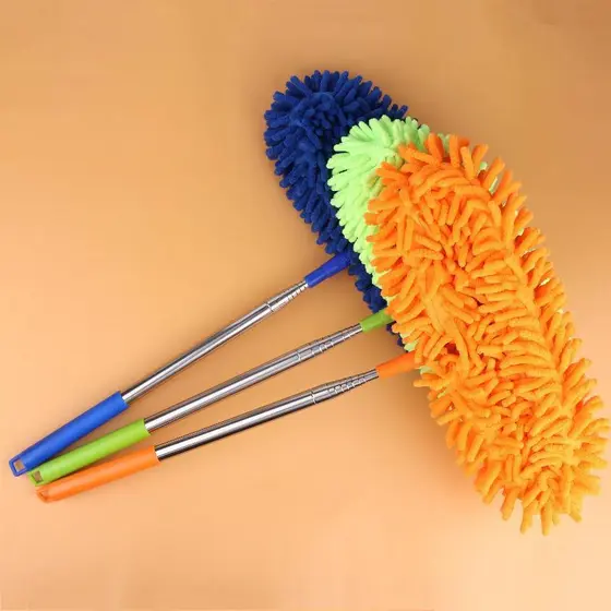 Espanador De Ventilador De Teto Extensível , Escova Flexível Para Remoção De Poeira De Múltiplas Superfícies , Acessório