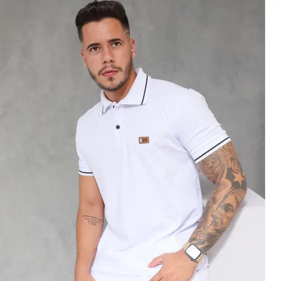 Camisa Gola Polo Varias Cores Masculina Original Premium Perfeito Caimento