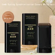 Conjunto De Retoque De Cabelo 2 Em 1 , Cobertura Instantânea De Cabelos Grisalhos E Linhas Finas , À Prova D'água , Perf