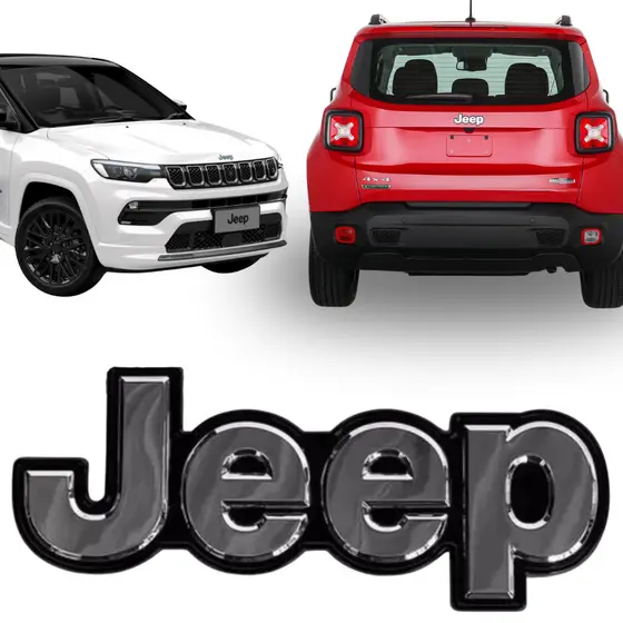Emblema Traseiro Letreiro Tampa Porta Malas Jeep Renegade 2015 a 2025 Original Mopar