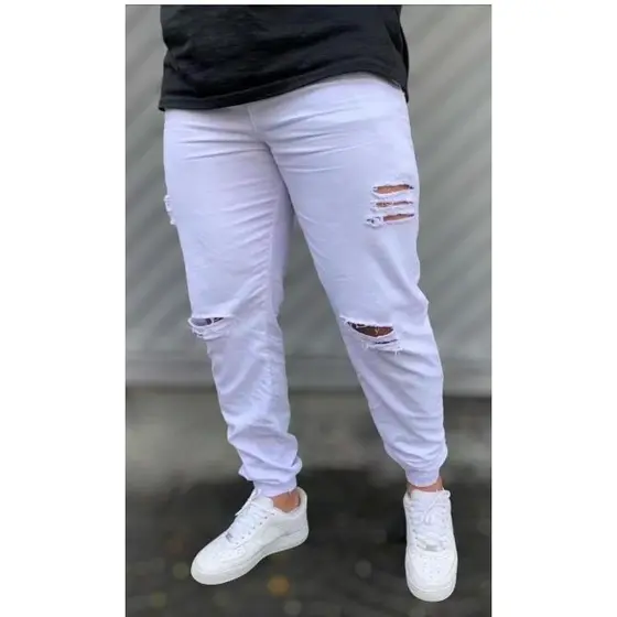 Calça Jogger Rasgada Calça Masculina Calça Rasgada Masculina