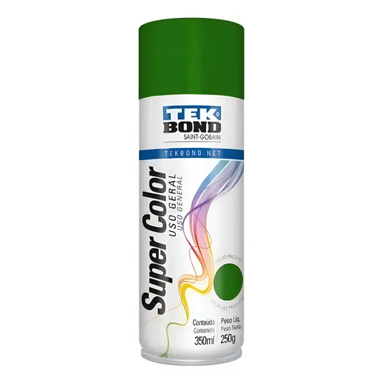 Tinta Spray Tekbond Super Color Verde Crush 350ml