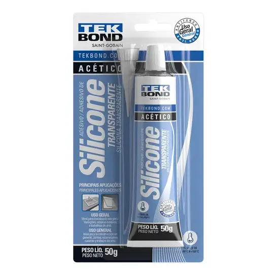 Silicone Acético 50g TEKBOND