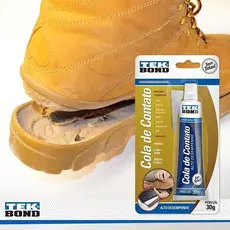 Cola de Contato Sapateiro 30G - TEK BOND - Sapatos Tenis Carpetes