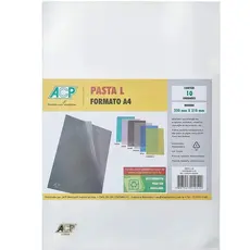 Pasta L Transparente A4 Acp Pacote Com 50 Unidades