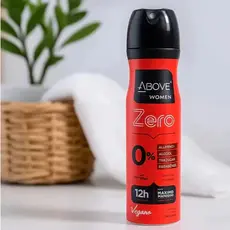 Desodorante Antitranspirante Above Women Zero Alumínio Triclosan Parabenos Feel Free 150ml 12H De Proteção