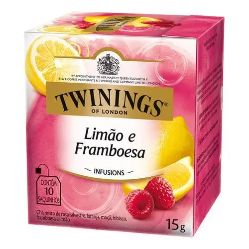 Chá De Limão E Framboesa Twinings 15G Infusão Herbal