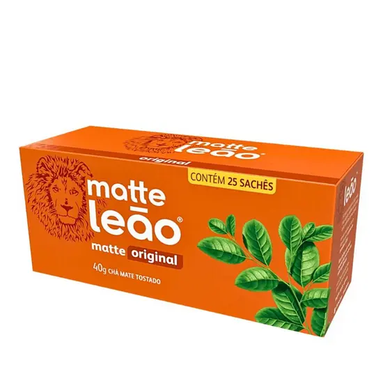 Chá Matte Leão Mate Original 25 Sachês (40g)