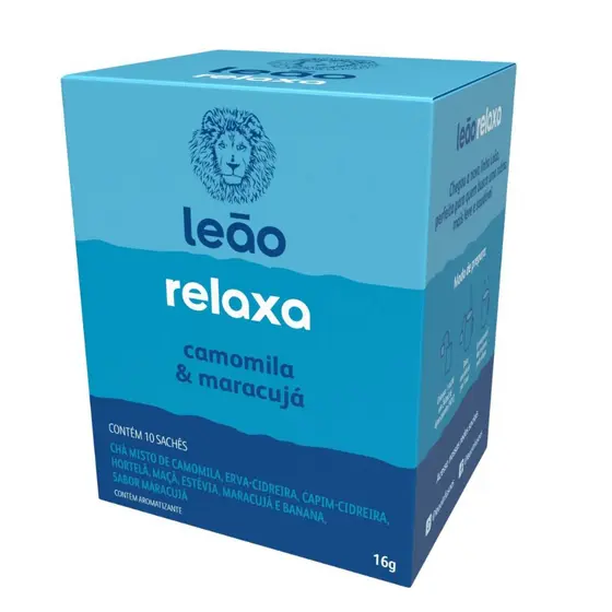 Chá Leão Funcionais - Relaxa 10 Saches