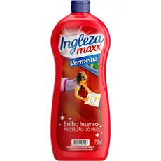 Cera Líquida Piso Maxx Ingleza Vermelha Brilho Intenso 750ml
