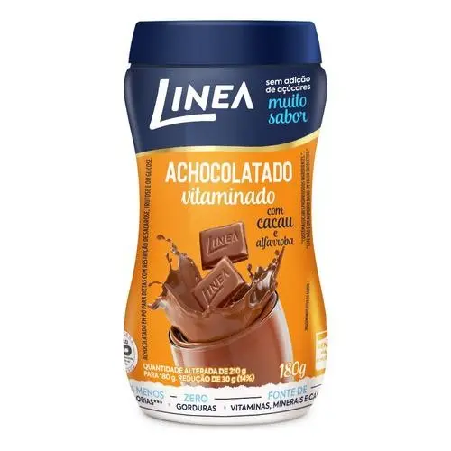 Linea Achocolatado Zero Adição De Açúcares 180G