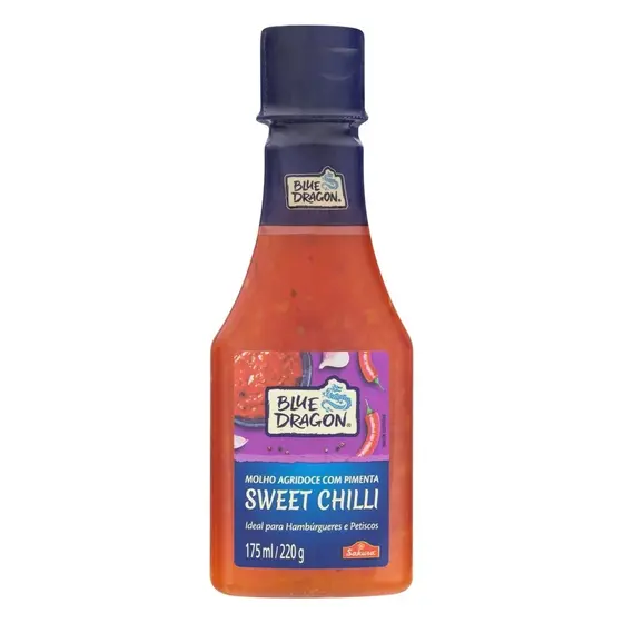 Molho Agridoce Com Pimenta Sweet Chilli Blue Dragon 220G