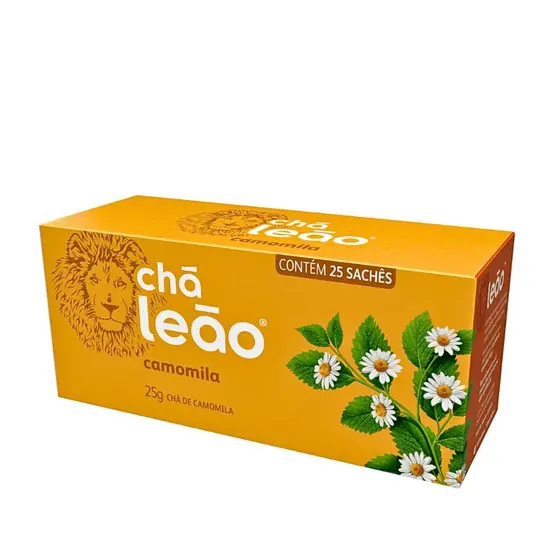 Chá Camomila Leão 25 Sachês