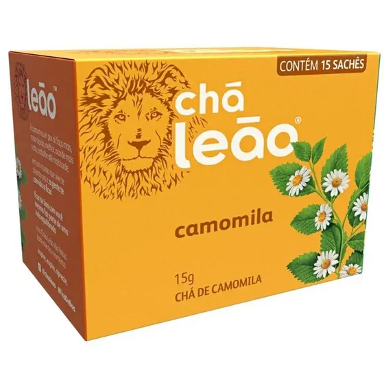 Chá Camomila Leão 15 Sachês