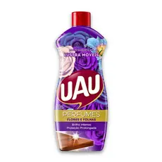 Lustra Móveis Uau Flores E Folhas 200ml