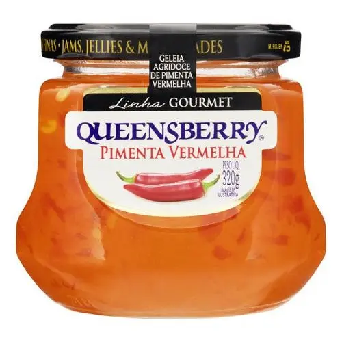 Pote Geleia Queensberry Gourmet Pimenta Vermelha 320g