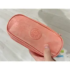 Estojo Organizador Escolar Box Nylon Tactel Espaçoso Caneta Canetinha Lápis Faculdade Grande 804