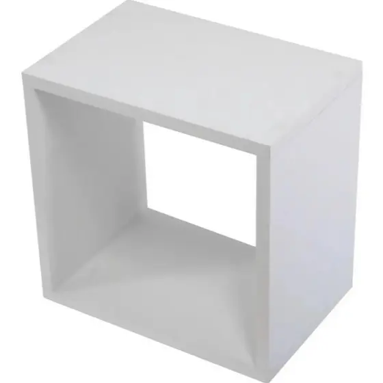 Nicho 20x20x10 Branco Mdf Quarto Sala Banheiro Decoração