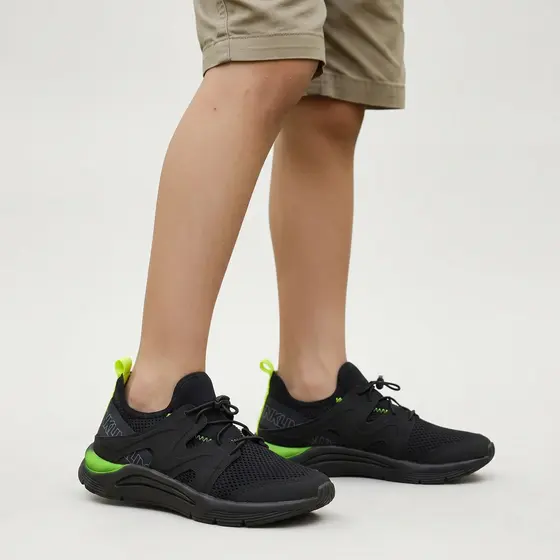 Tenis Klin Infantil Masculino Menino New Sport Elastico Leve Original