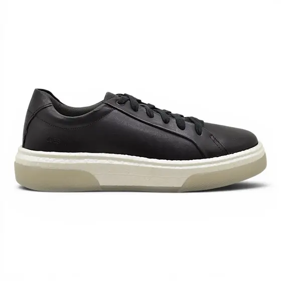 Tenis Democarata Denim Pulse Beat Masculino Couro Branco Casual Original