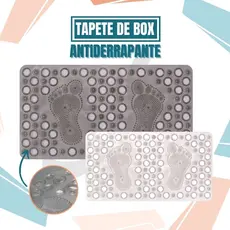Tapete Banheiro Box Antiderrapante Com Ventosa Box Chuveiro Multiuso