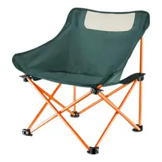 Cadeira Camping Pesca Portátil Dobrável Resistente Com Bolsa