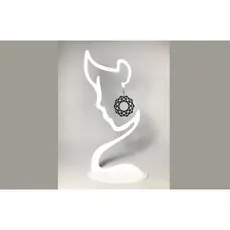 Expositor de Brincos - Suporte Organizador para Bijuterias e Joias - Porta Brincos Compacto e Moderno